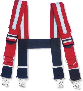 red suspenders